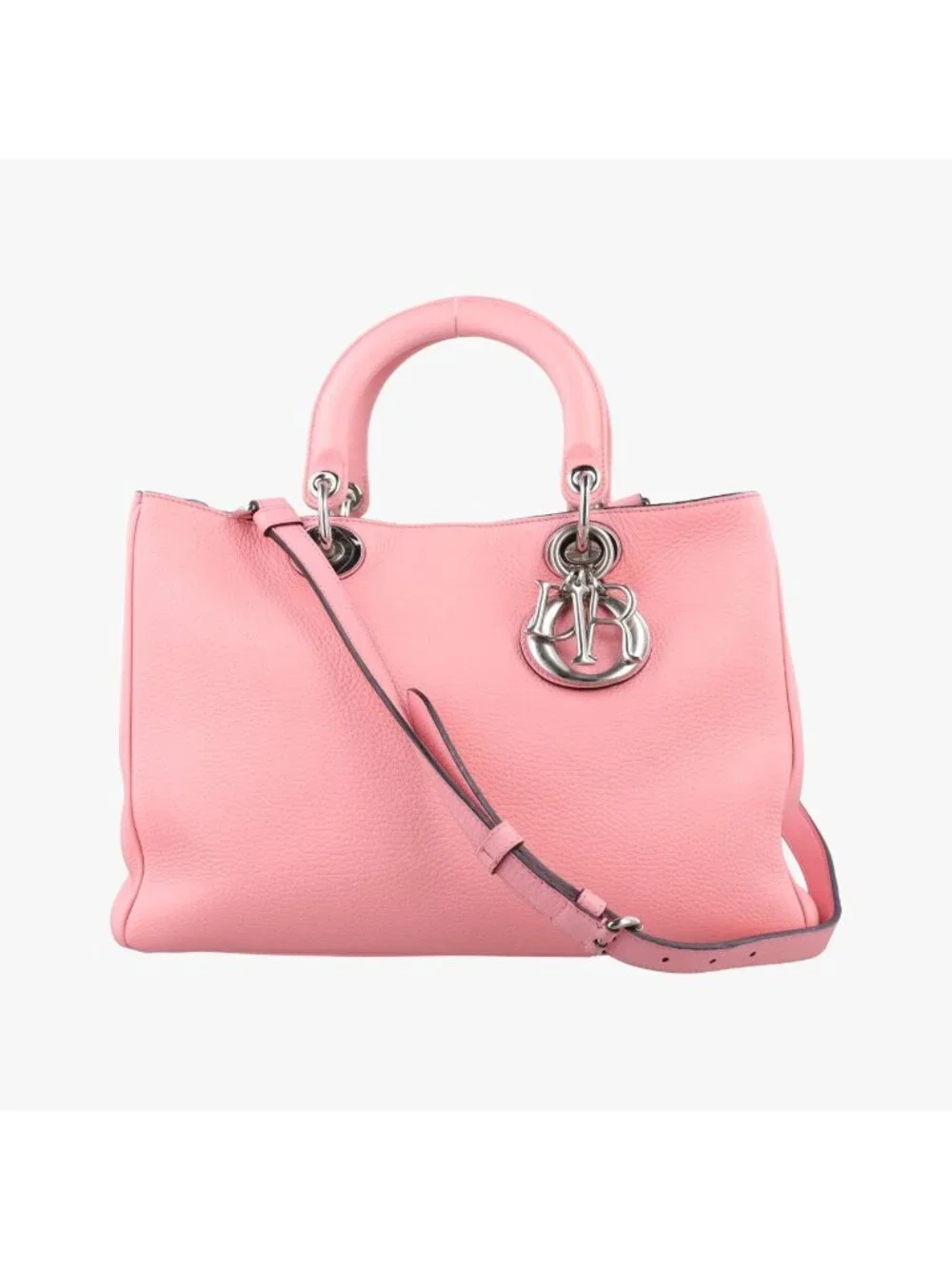 Dior Diorissimo Pink Leather Shoulder